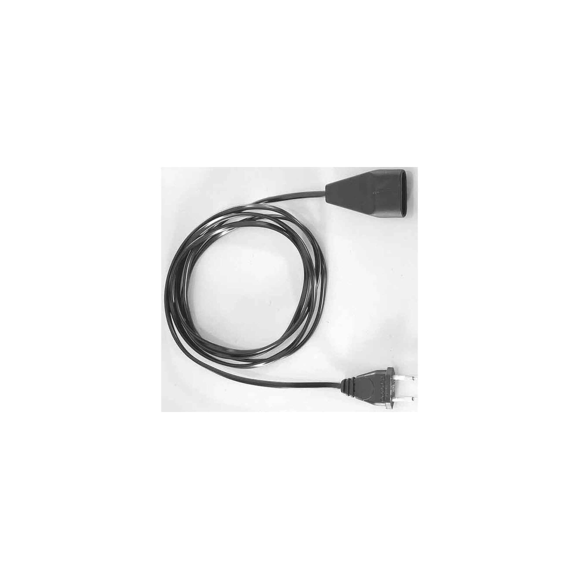 Bachmann Bachmann Euro-Verlängerung PVC 2,00m sw 233.184 Verlängerungskabel