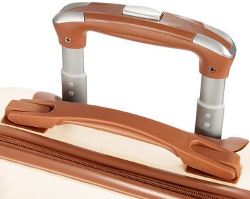 BRUBAKER Handgepäckkoffer Handgepäck Koffer Paris - Trolley 37 x 56 x 22 cm - Rollkoffer, 4 Rollen, Reisekoffer mit Zahlenschloss, 4 Rollen und Komfort Tragegriffen