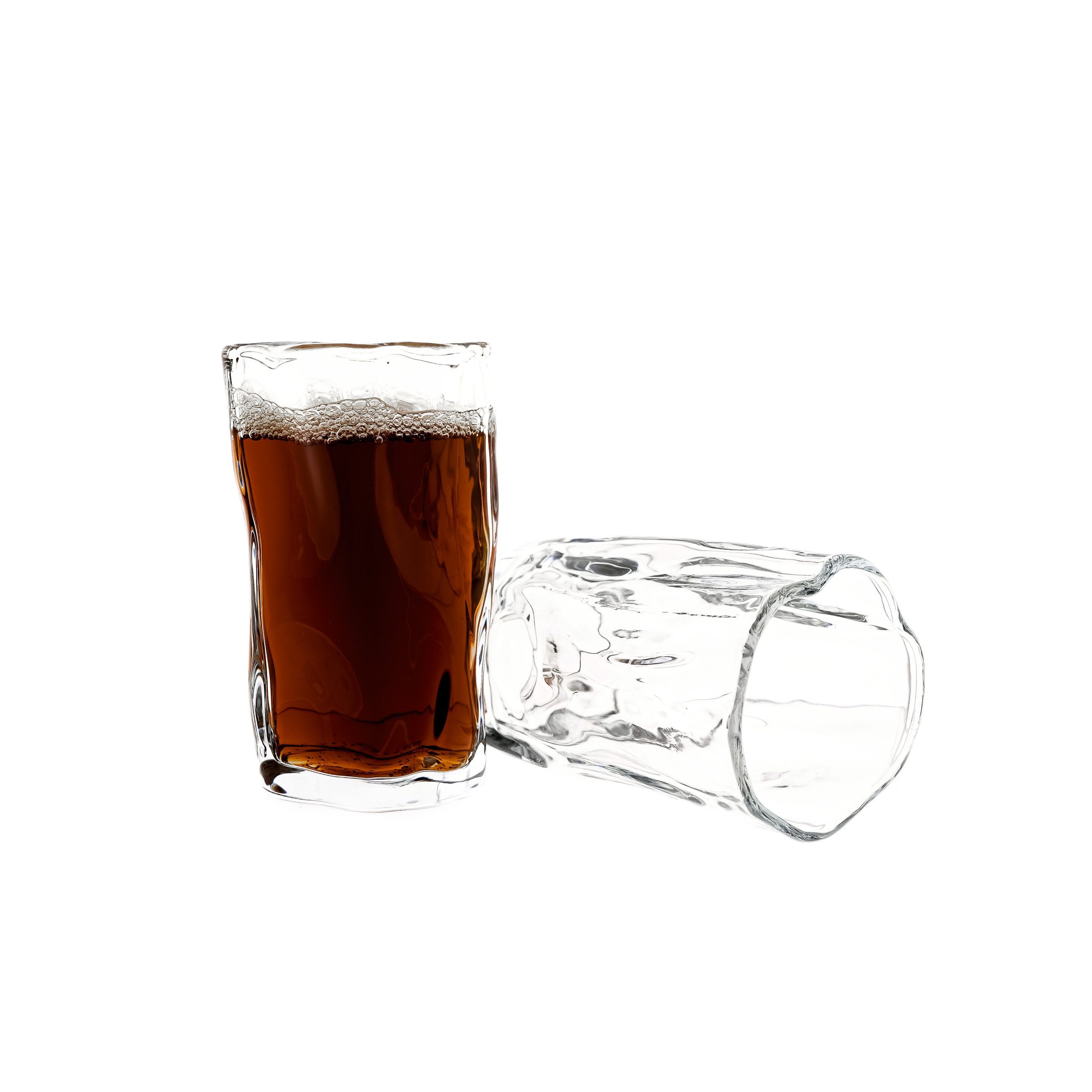 Gläser-Set "Artic Vidro " 400 ml aus Borosilikatglas - Stilvoll & Einzigartig
