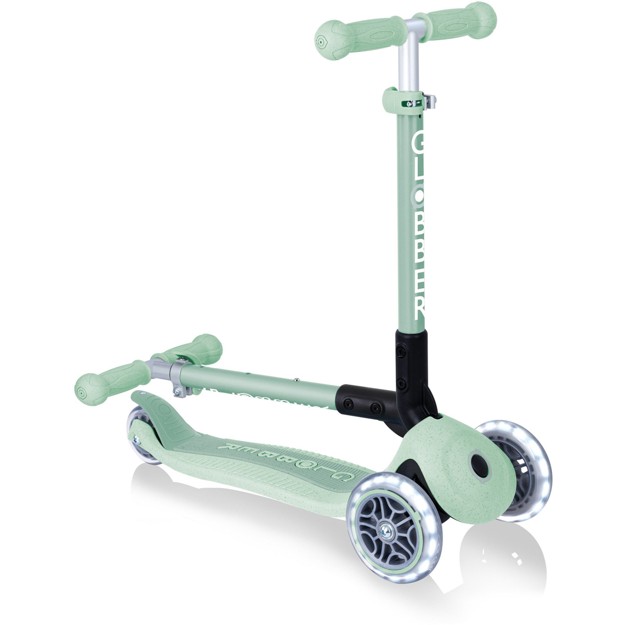 Globber Scooter GLOBBER Junior Foldable Lights Eco, Scooter