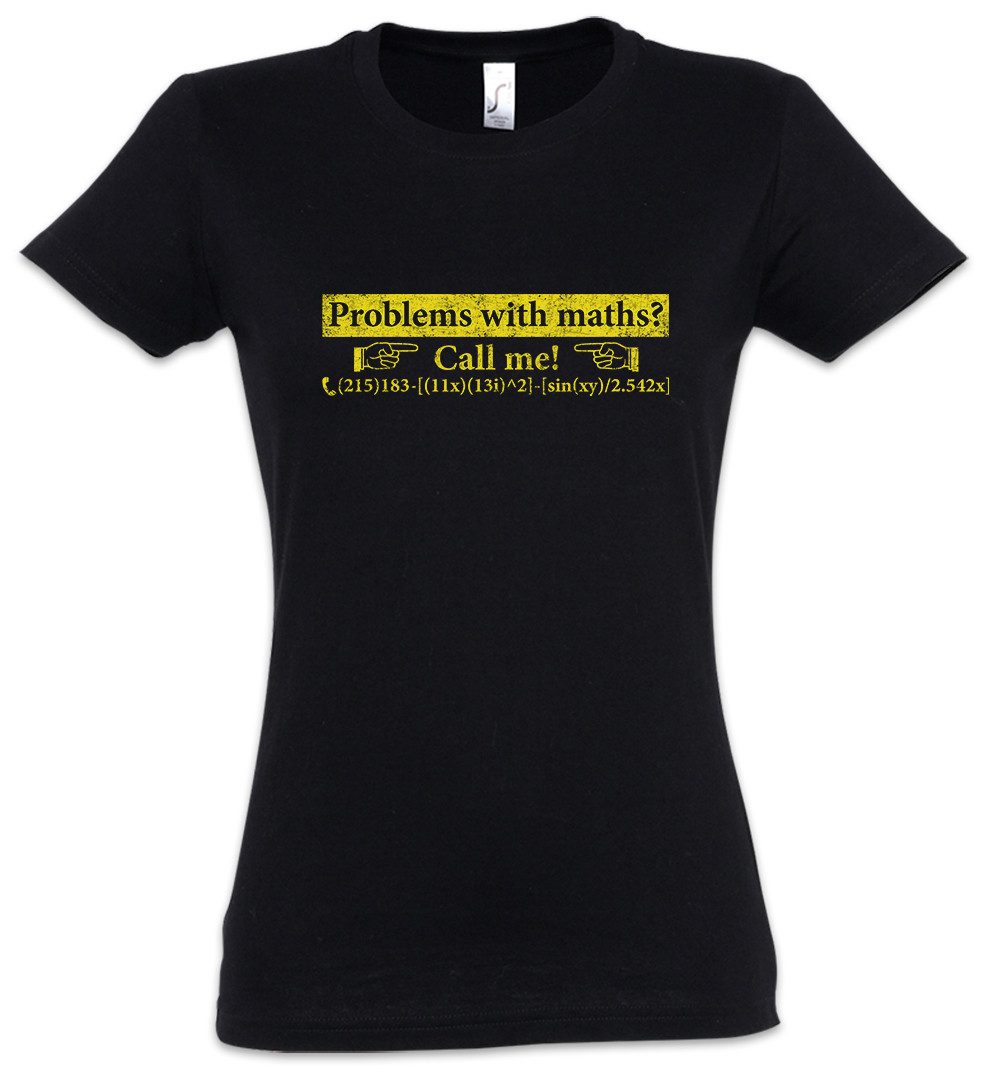 Print-Shirt Problem with Maths Damen T-Shirt Geek Nerd Fun Informatiker Mathe