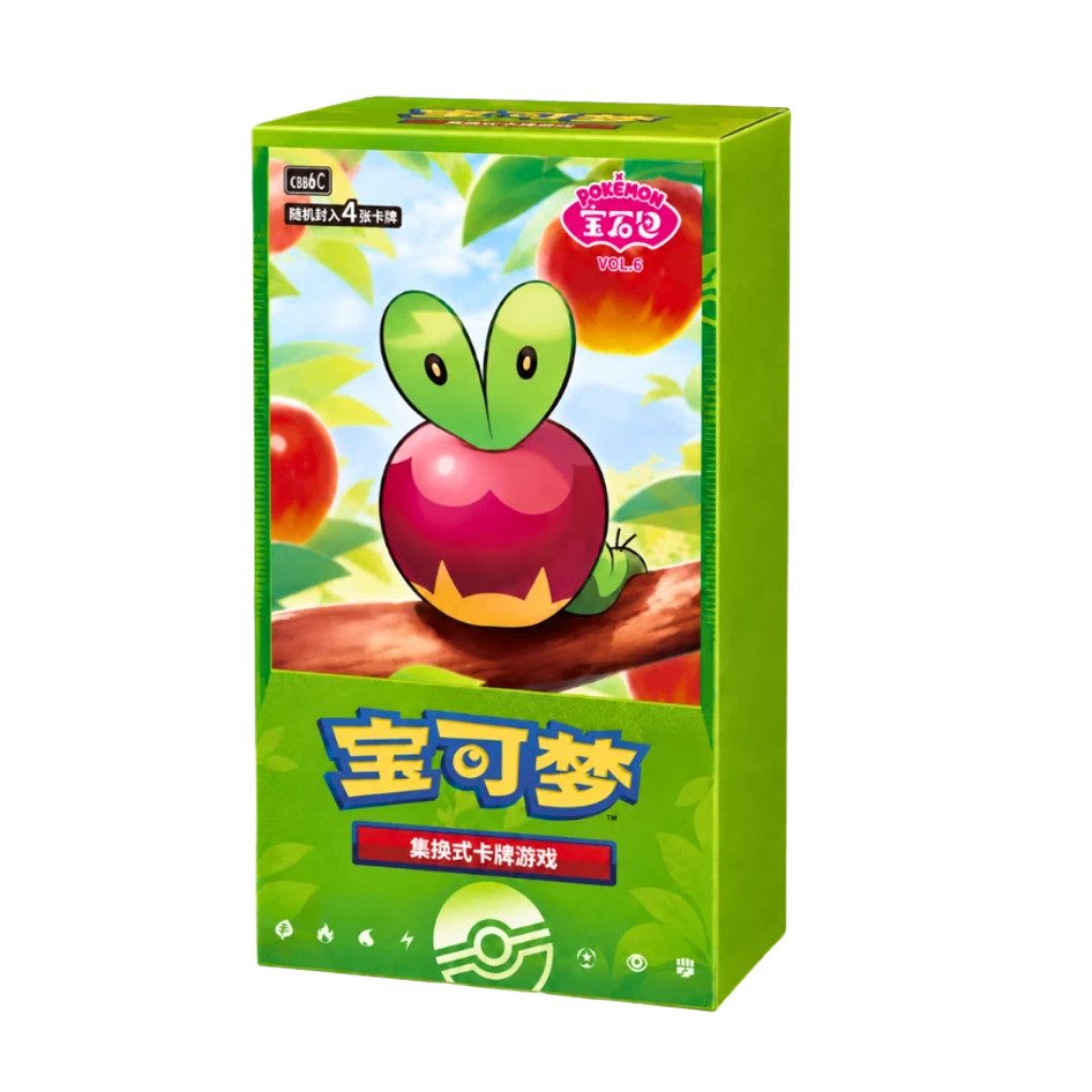 The Pokémon Company Sammelkarte Pokémon Gem Pack Vol. 6 CBB6C Display Chinesisch