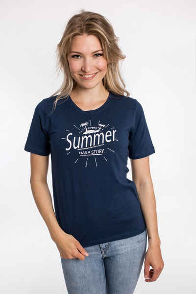 DEPROC Active T-Shirt NAKINA PRINT SUMMER WOMEN Modischer Sommer Print