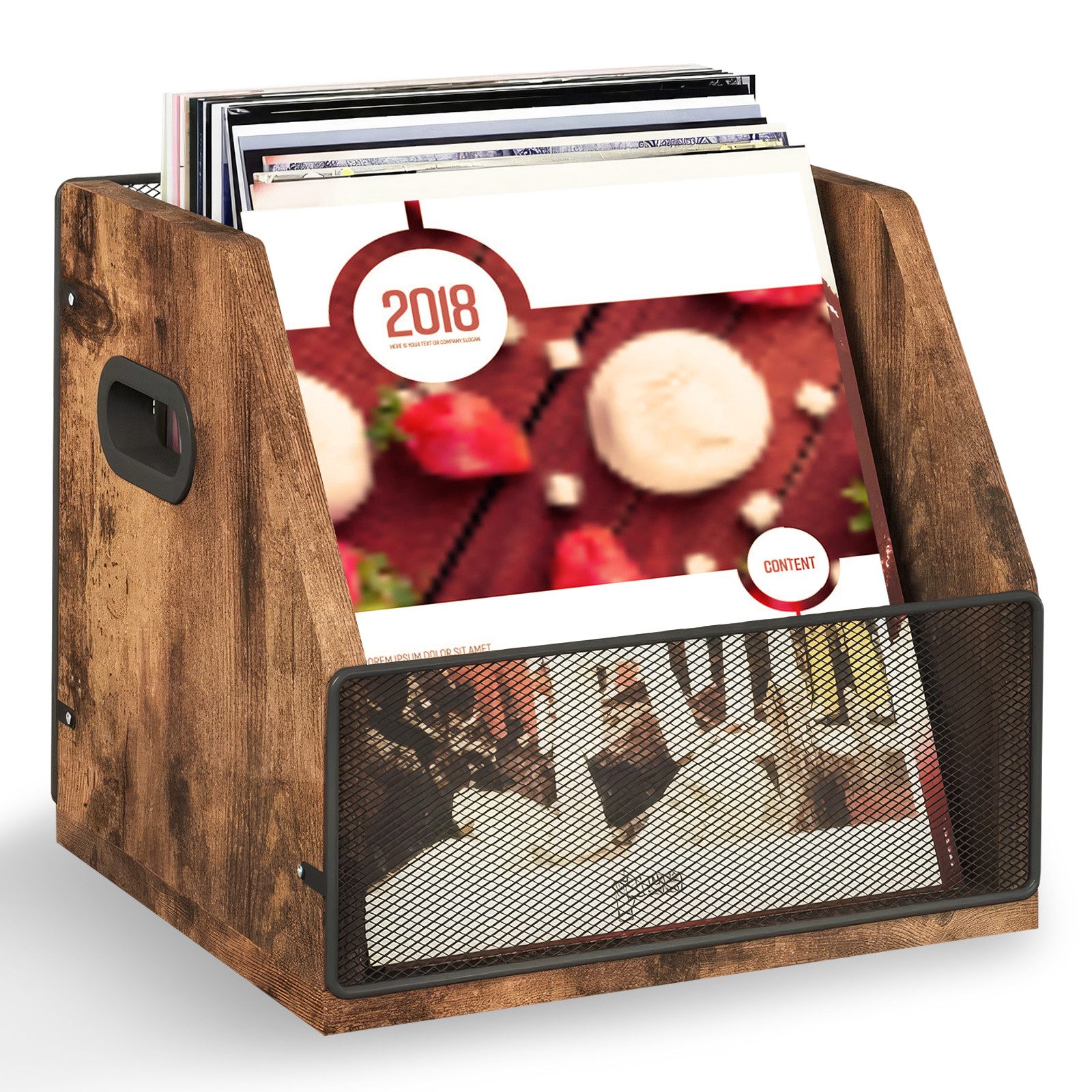 BlingBin Plattenständer Schallplatten-Aufbewahrung, Vinyl-Schallplatten-Box günstig online kaufen