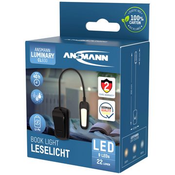 ANSMANN AG Nachtlicht Ansmann 1600-0531 Clip-Light Mobile Kleinleuchte LED Schwarz