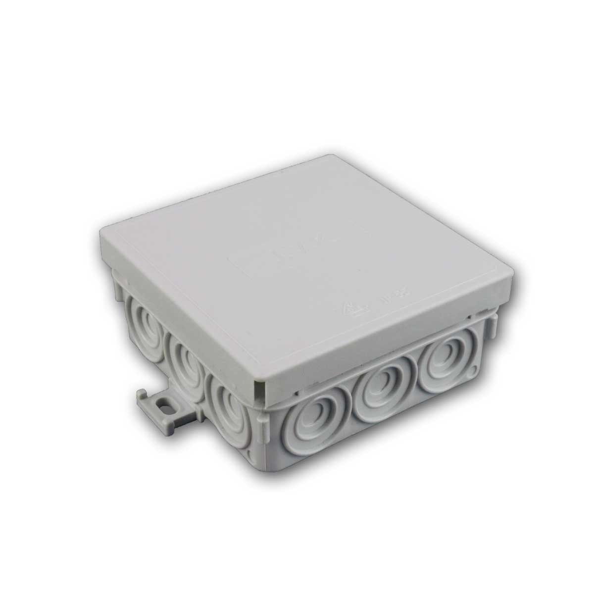 EGB Kabelbox Abzweigkasten 10er Pack IP55 grau 85x85x37mm