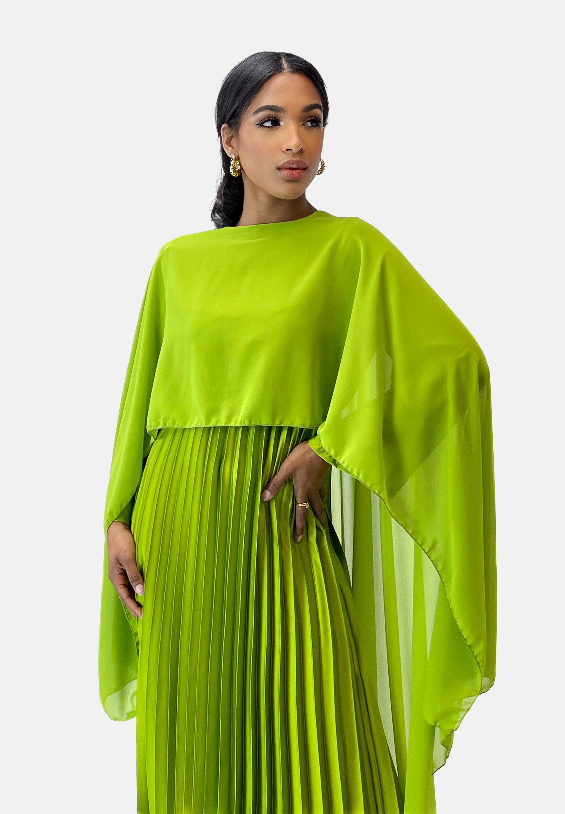 Elara Maxi Dress Abaya (1-piece)