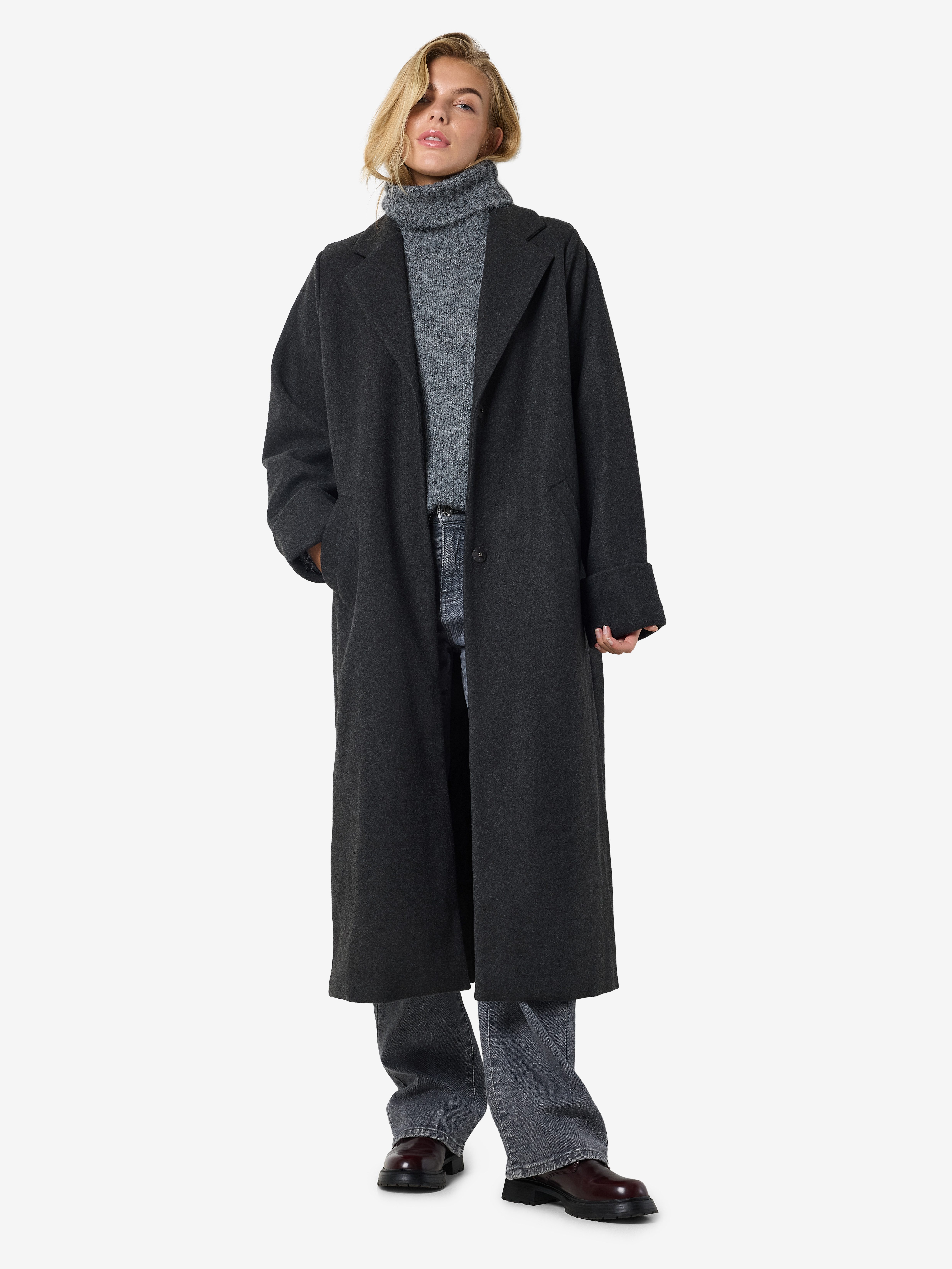 Langmantel NMCADDY L/S LONG COAT FWD NOOS