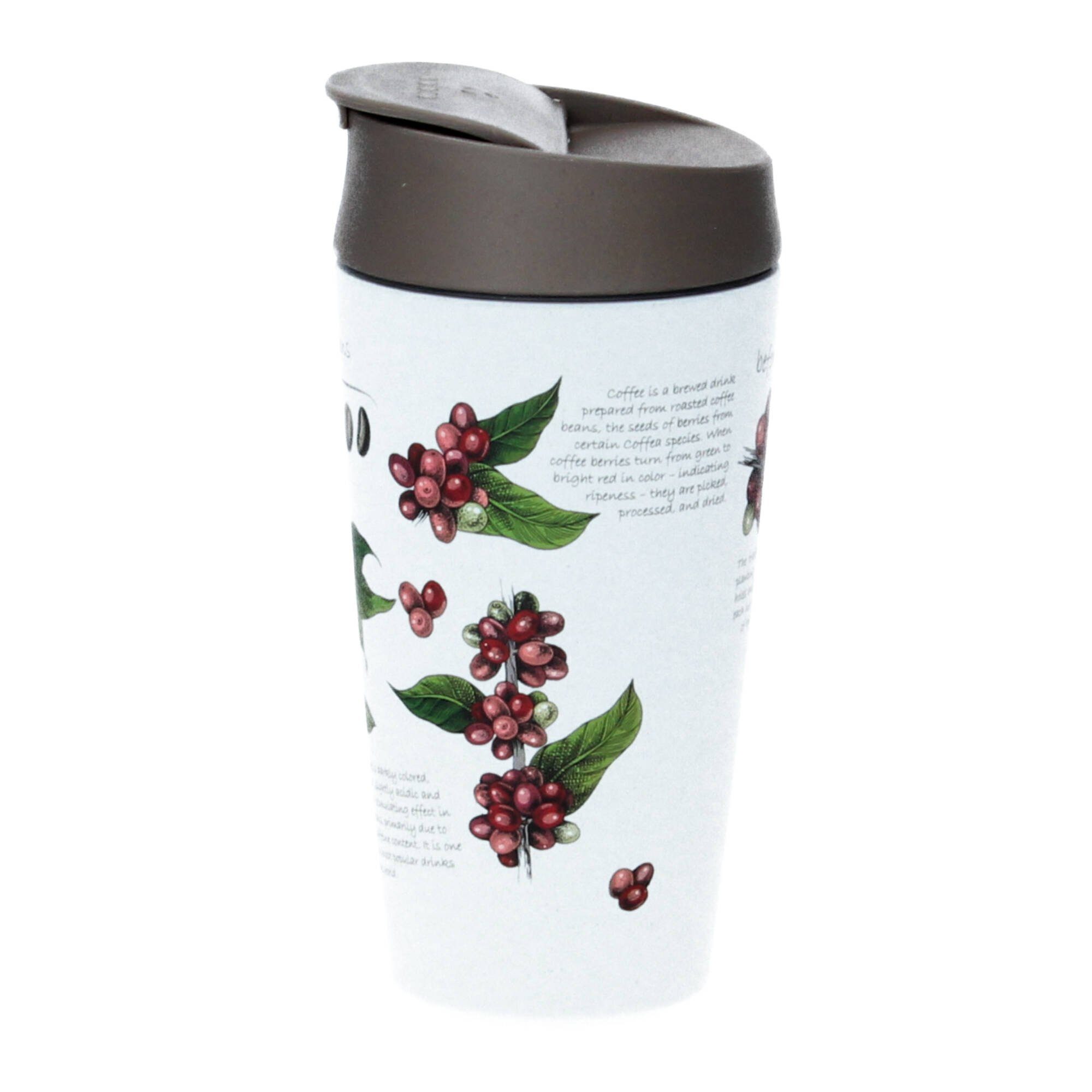 aus mic ml bioloco Pflanzenzucker) plant deluxe GmbH coffee, PLA Coffee-to-go-Becher (Kunststoff 420 chic cup