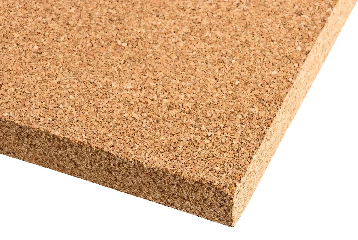Kork-Deko.de Pinnwand Pinnwand aus Kork (90x60cm) mit einer Stärke von 20mm