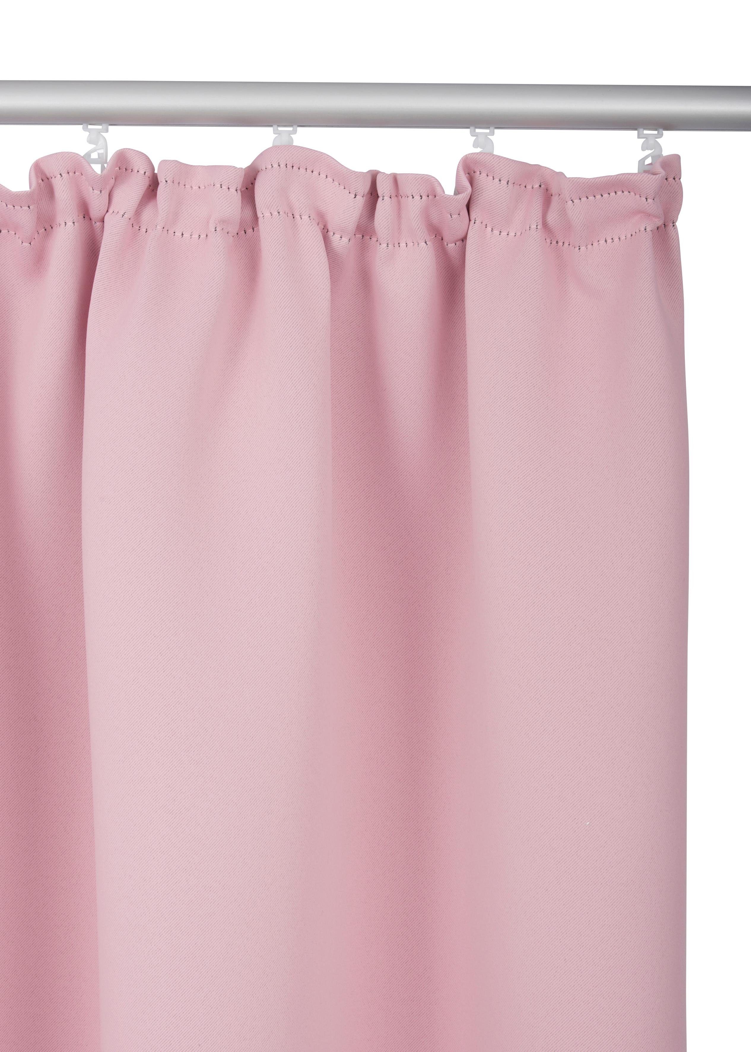 OTTO home Verdunkelungsvorhang Solana, Gardinen mit Kräuselband, verdunkelnd, 2er Set, Topseller (2 St), Kräuselband, verdunkelnd, 2er-Set Verdunklungsvorhang m – Bild 3 von 5