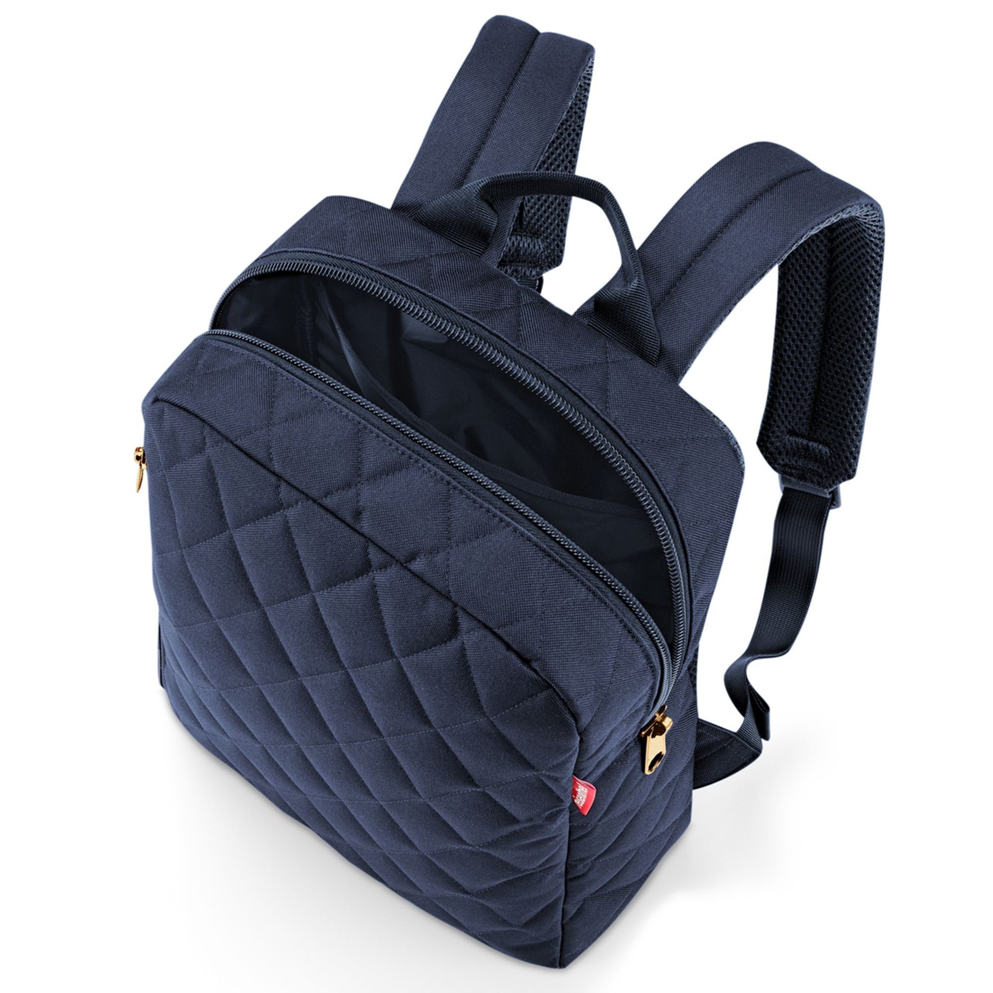 Polyester Travelling, rhombus Daypack gold REISENTHEL® midnight