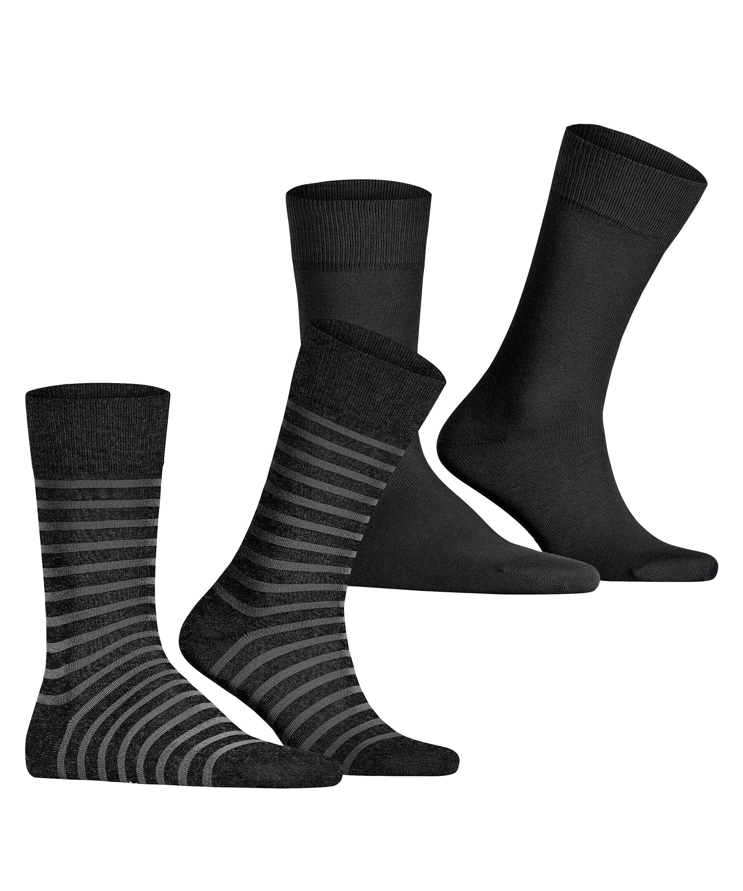 Esprit Socken Fine Stripe 2-Pack (2-Paar) aus Biobaumwolle