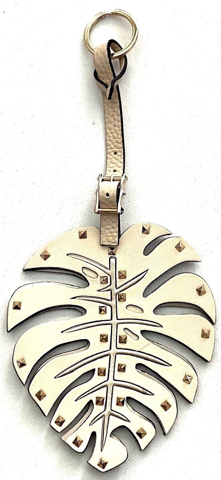 VALENTINO GARAVANI Крючки для сумок Valentino Damen Крючки для сумок/Schlüsselanhänger, Im Blattform Blattform, Goldene Deko