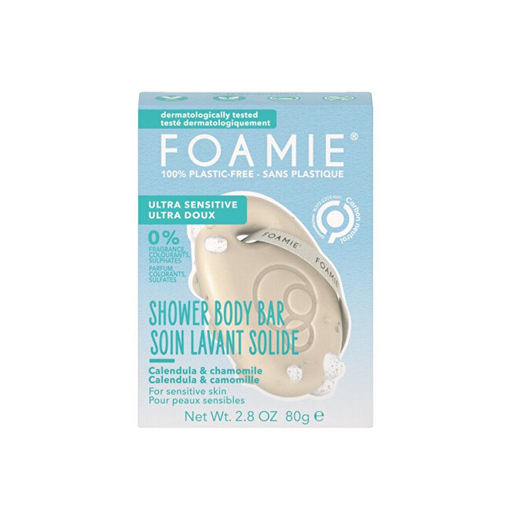 FOAMIE Körperpflegemittel Feste Duschpflege Ultra Sensitive (Dusch Body Bar)