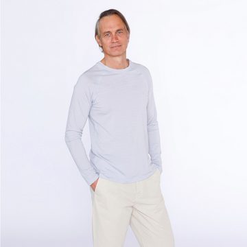Kaipara - Merino Sportswear Langarmshirt URBAN Merino Longsleeve Herren Regular 150 (1-tlg) aus reiner Merinowolle Made in Germany