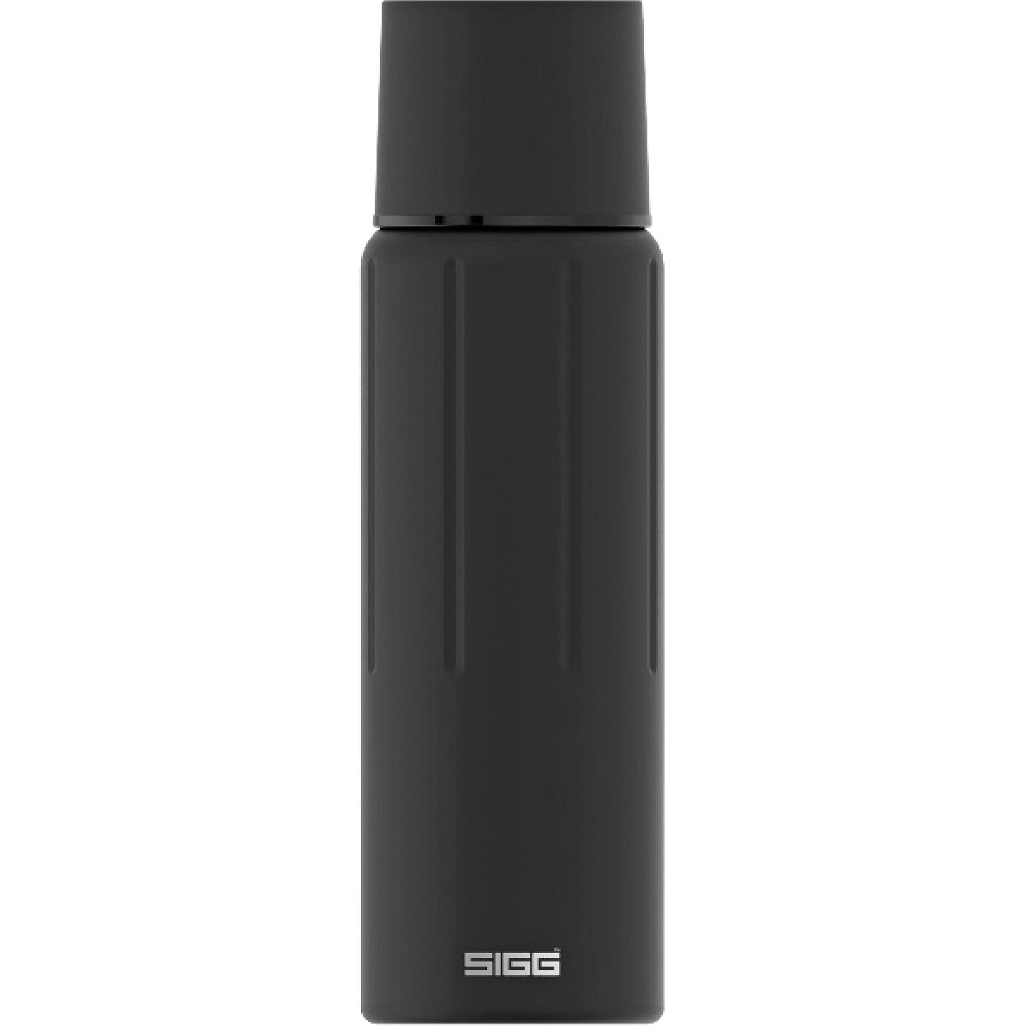 Thermoflasche SIGG Thermosflasche Gemstone IBT Obsidian 1,1L, (