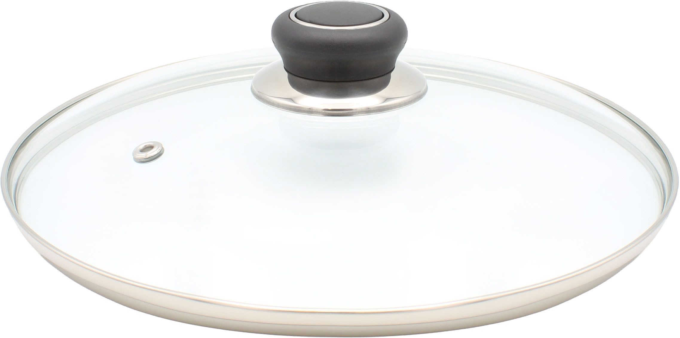 Krüger Deckel Glasdeckel Diamant mit Kunststoffknopf, (1-tlg), hitzebeständig bis 160°C und spülmaschinengeeignet