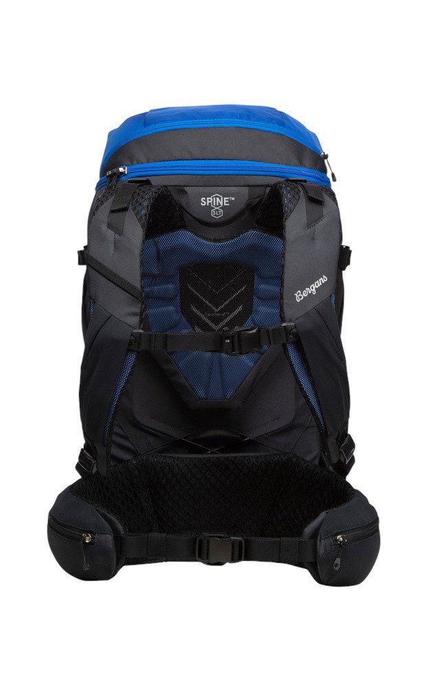 Bergans Wanderrucksack Rabot Daypack 34 M/L (komfortables Tragesystem) blau/dunkelgrau