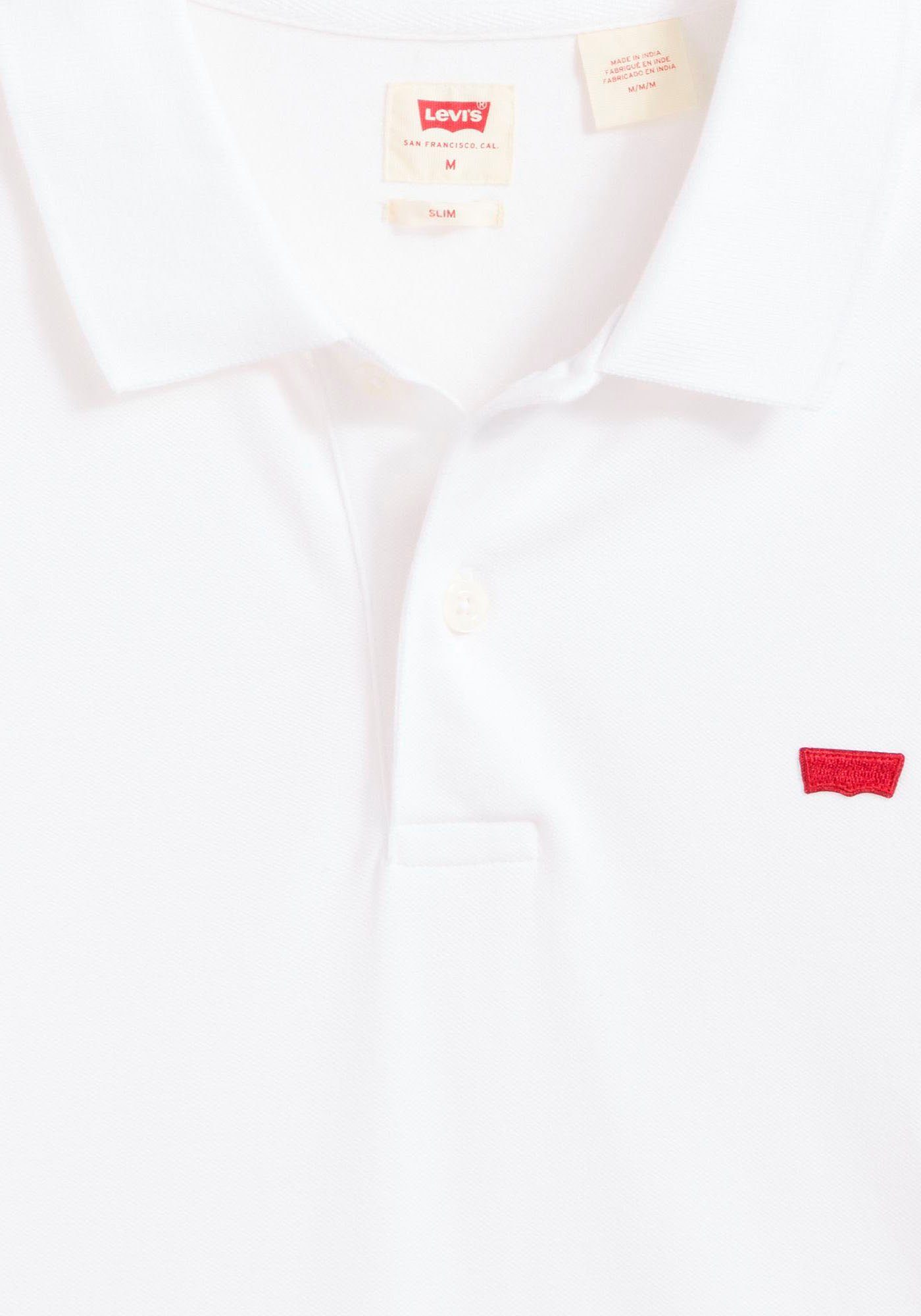 bright LE POLO white SLIM Levi's® Poloshirt HOUSEMARK