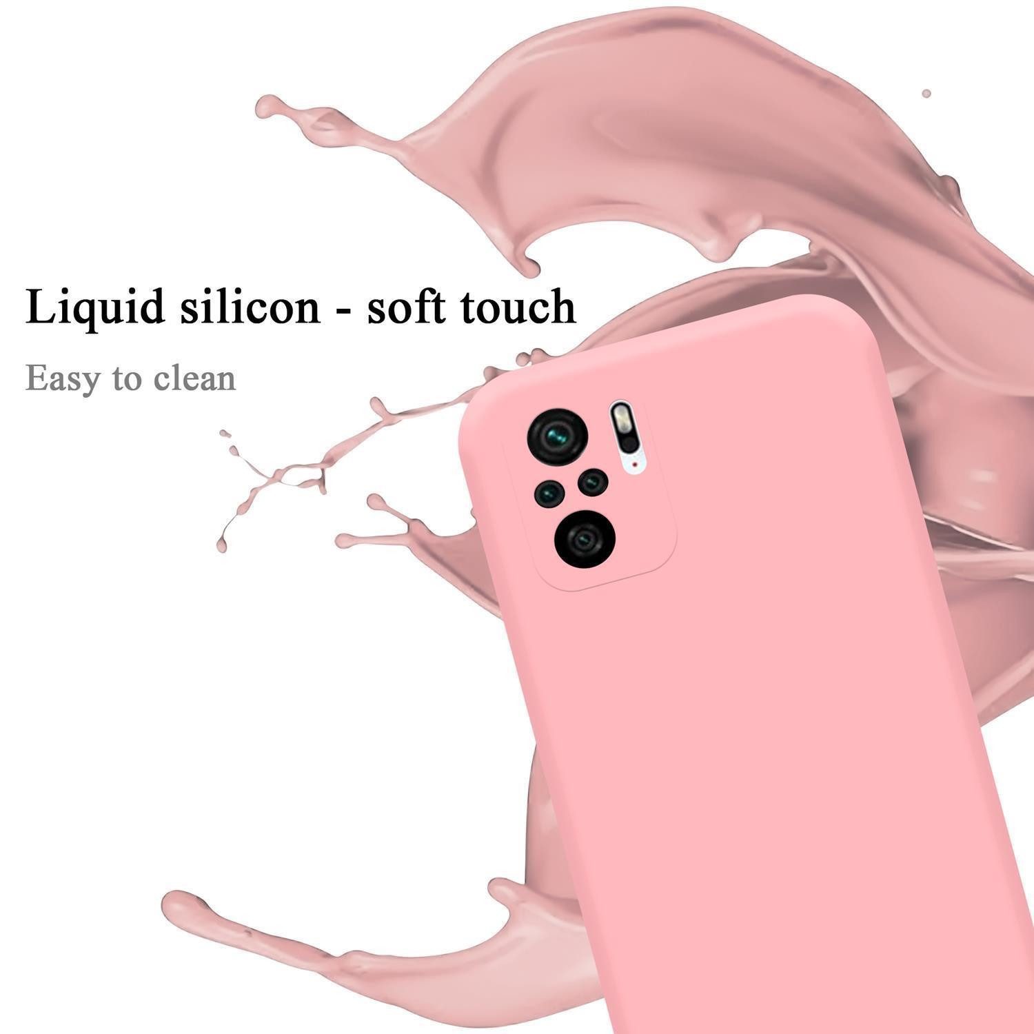 Cadorabo Handyhülle für Xiaomi RedMi NOTE 10 PRO Hülle Xiaomi RedMi NOTE 10 PRO, Flexible Hülle TPU Silikon Schutzhülle Back Cover Case