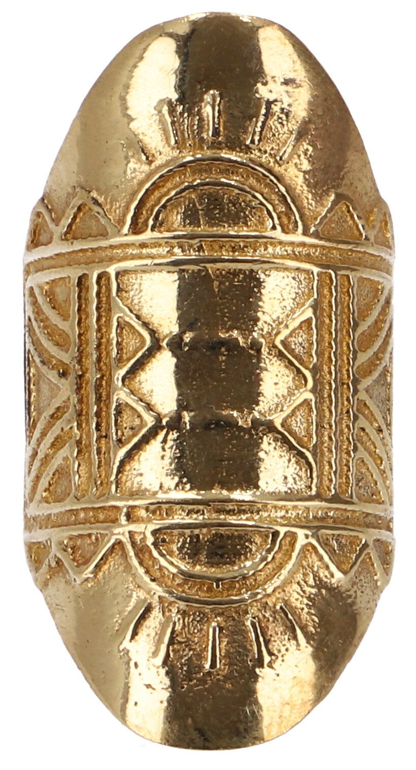 Guru-Shop Fingerring Langer onesize Modeschmuck Ring im Vintage..