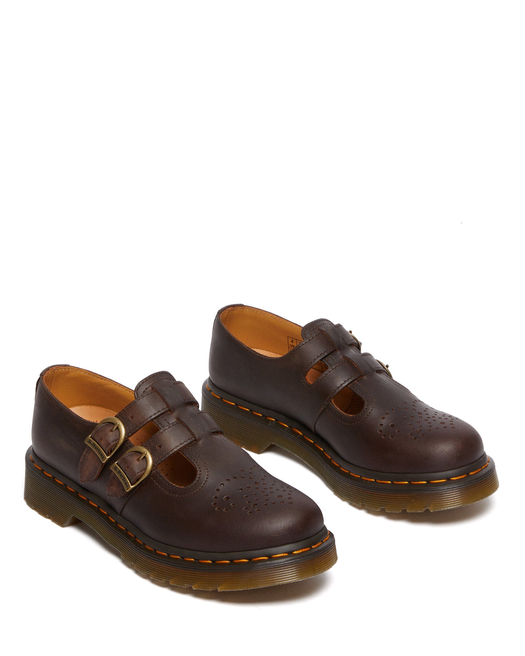 DR. MARTENS 8065 Mary Jane Crazy Horse Schnürschuh