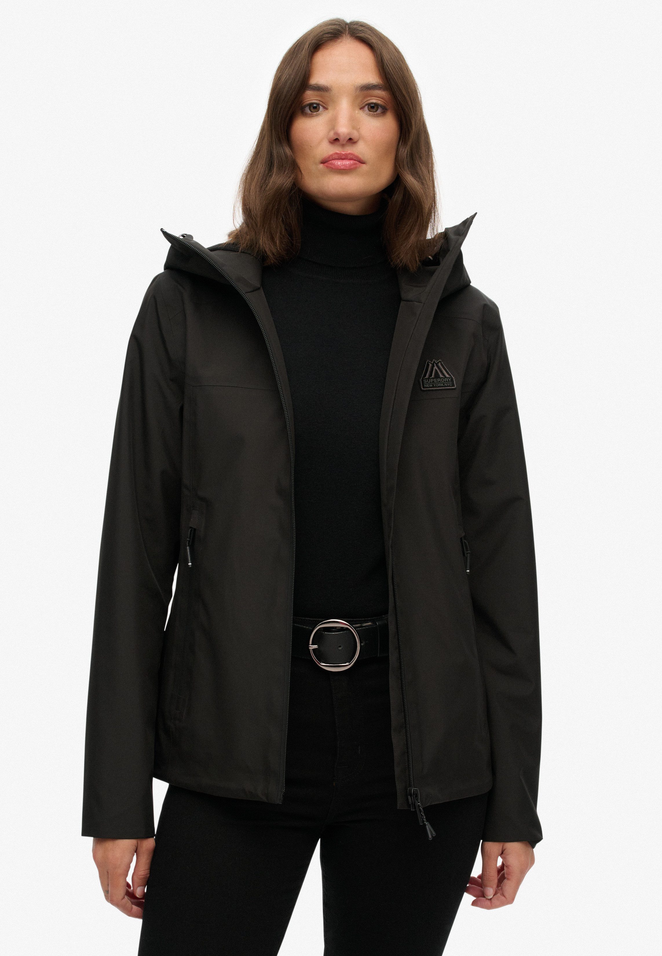 Superdry Outdoorjacke WATERPROOF JACKET Wasserdicht (Säule günstig online kaufen
