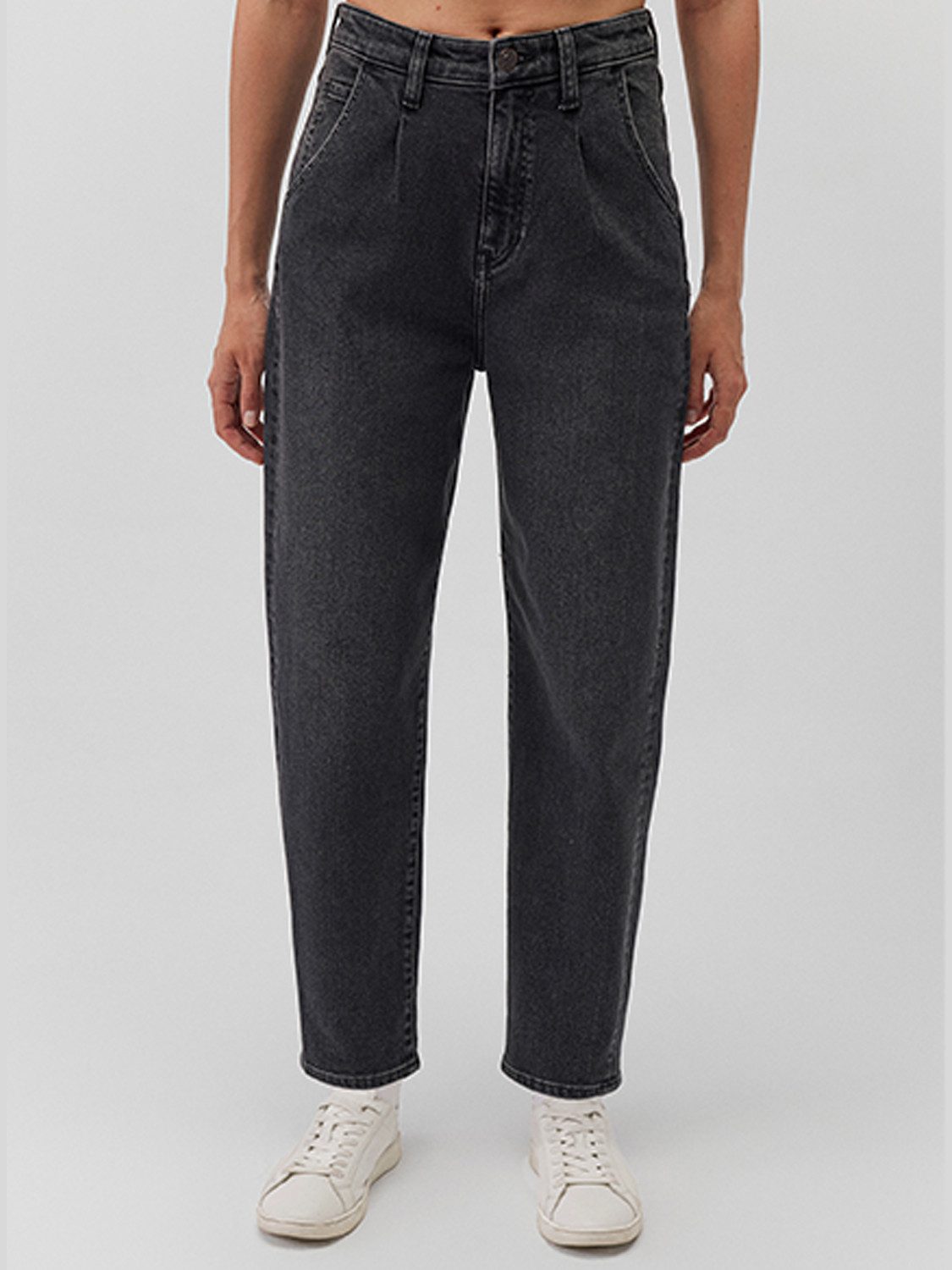 Mavi Boyfriend-Jeans Jeans High-Rise Pleated Baggy günstig online kaufen