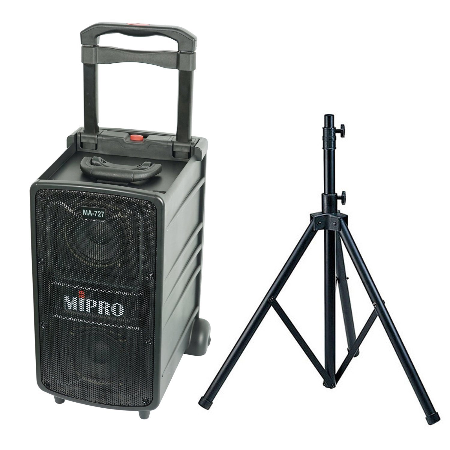 Mipro Audio Mipro MA-727 mit 1-Kanal Empfangsmodul und Stativ Колонкиsystem (Bluetooth, 170 W)