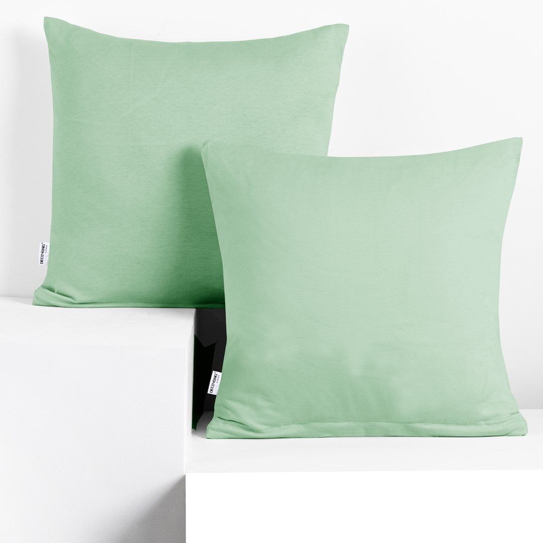 DecoKing Kissenbezug Kissenbezüge Baumwolle Reißverschluss mehrere günstig online kaufen