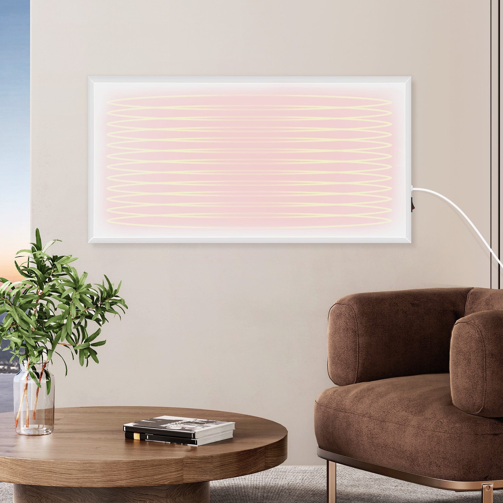 Nettlife Infrarotheizung Energiesparend Infrarot Wandheizung 170/290W mit Ü günstig online kaufen