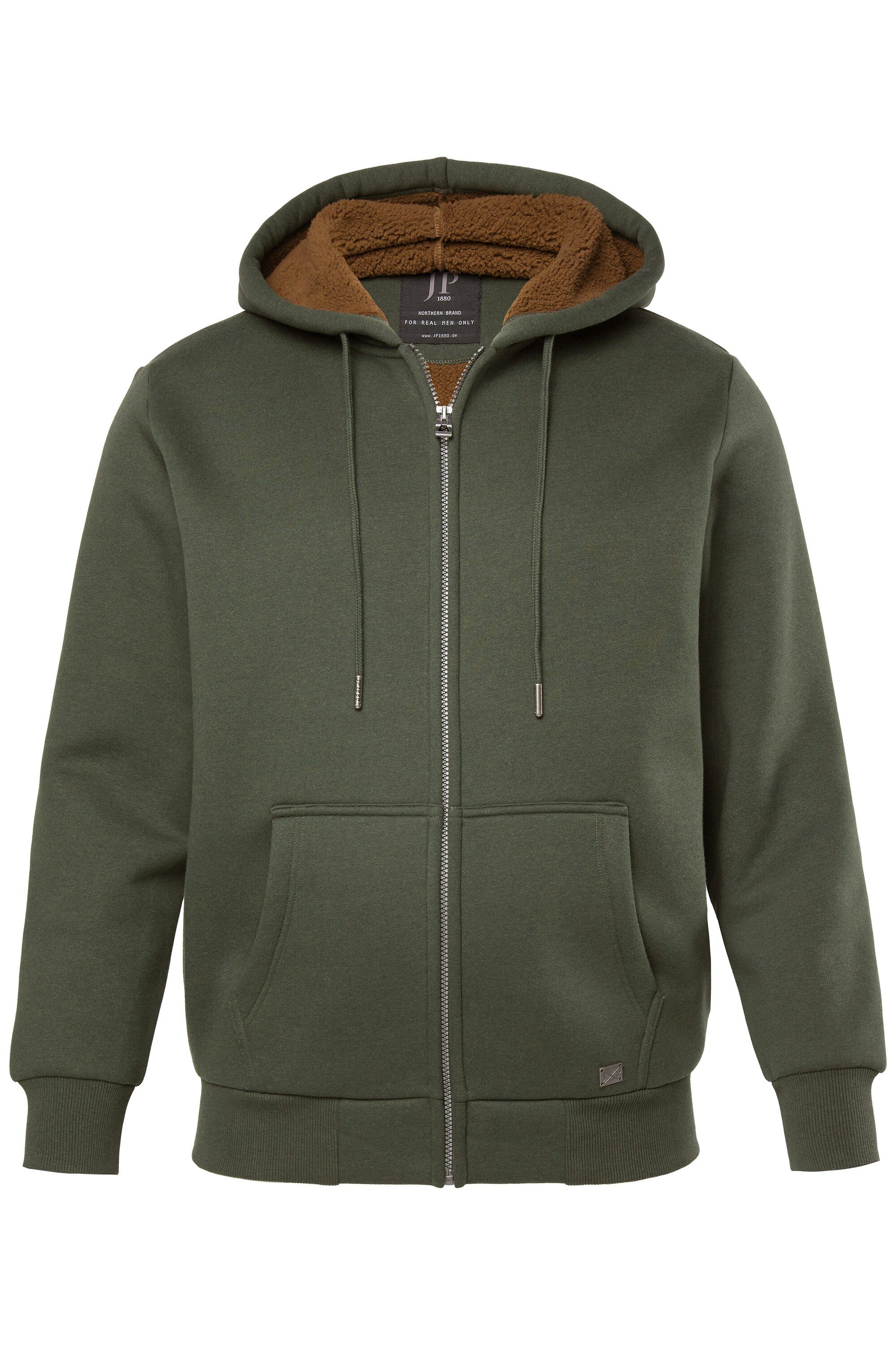 JP1880 Fleecejacke JP1880 Hoodiejacke Outdoor Sweatjacke Kapuze günstig online kaufen