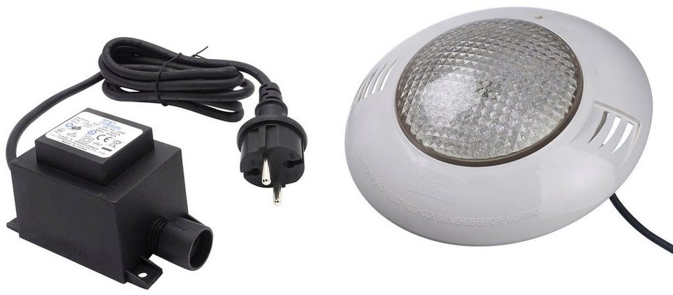 Infinite Spa Pool-Lampe LED-Spot 350 Plus, LED fest integriert, Kaltweiß,  Unterwasserspot LED mit Außen-Sicherheitstrafo