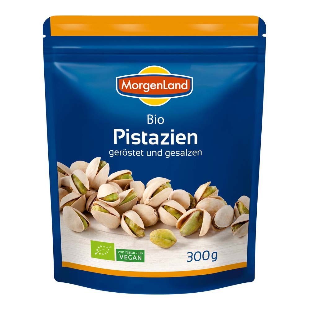 morgenland Süßigkeit Pistazien - geröstet und gesalzen 300g
