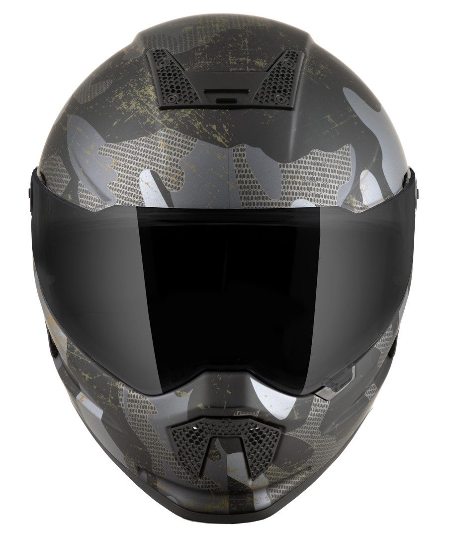 Bogotto Motorradhelm Rapto Camo Helm, Vorbereitet Für Kommunikationssystem,geeignet Brillenträger,vorbe – Bild 4 von 5
