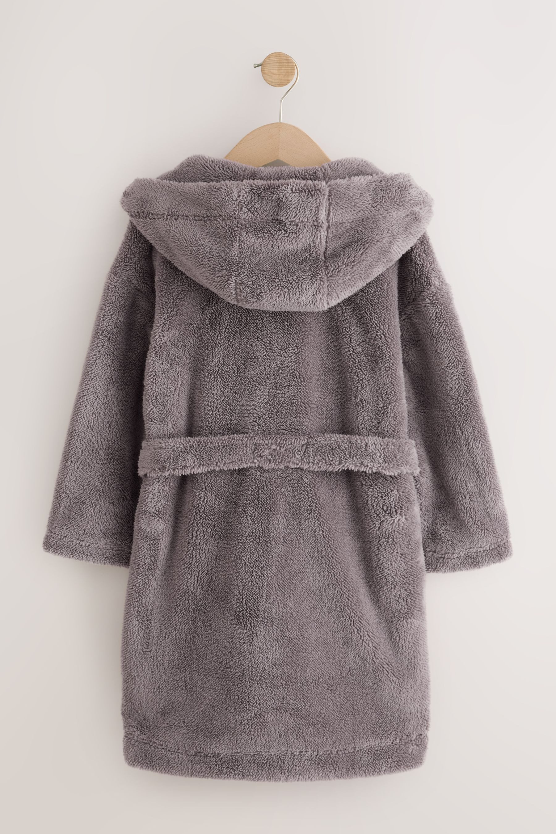 Next Kinderbademantel Morgenmantel aus Fleece, Polyester (recycelt), Polyester
