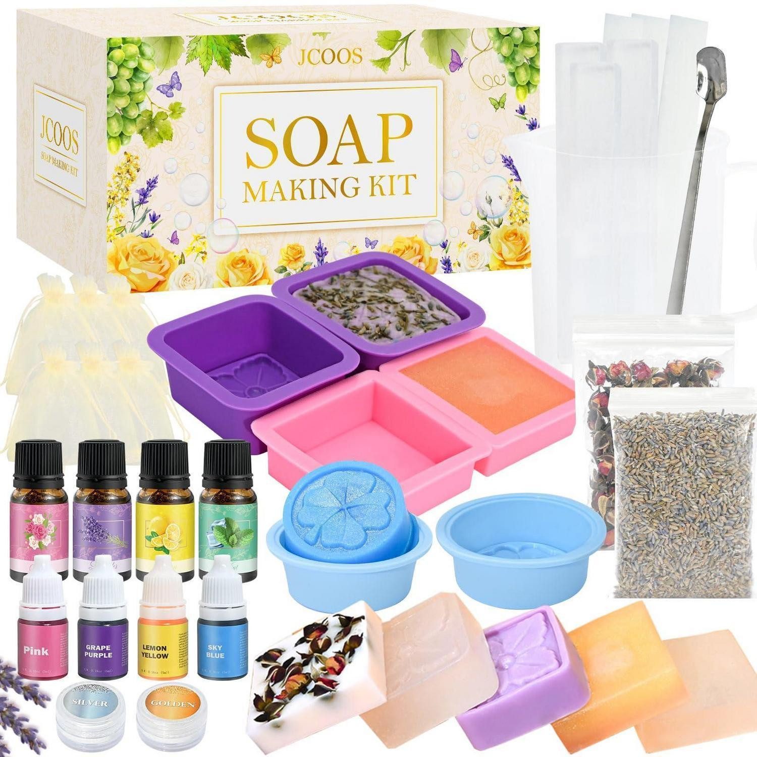 LuxusKollektion Kreativset DIY Seifen Bastelset für Erwachsene & Kinder