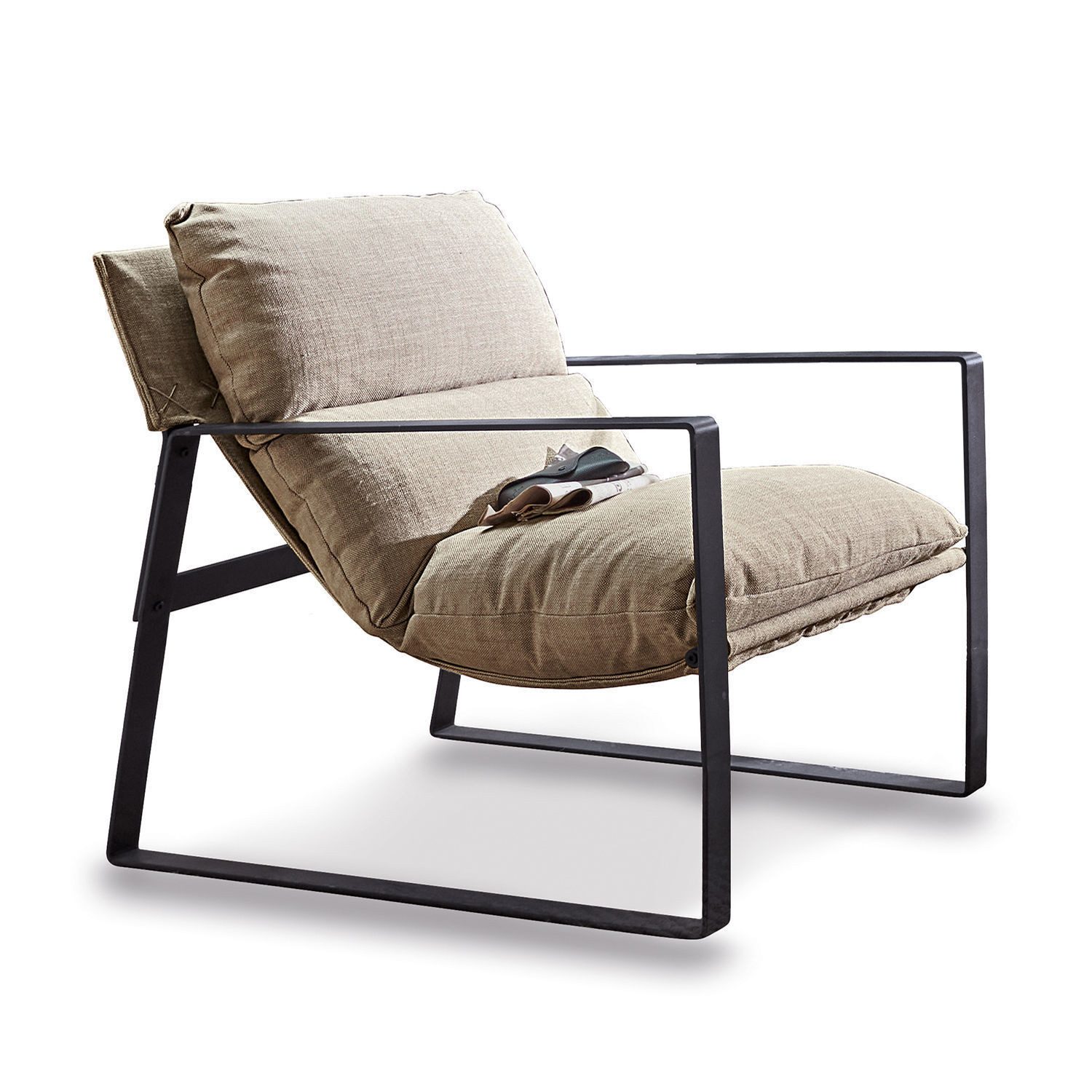 Mirabeau Sessel Sessel Seuvard schwarz/beige