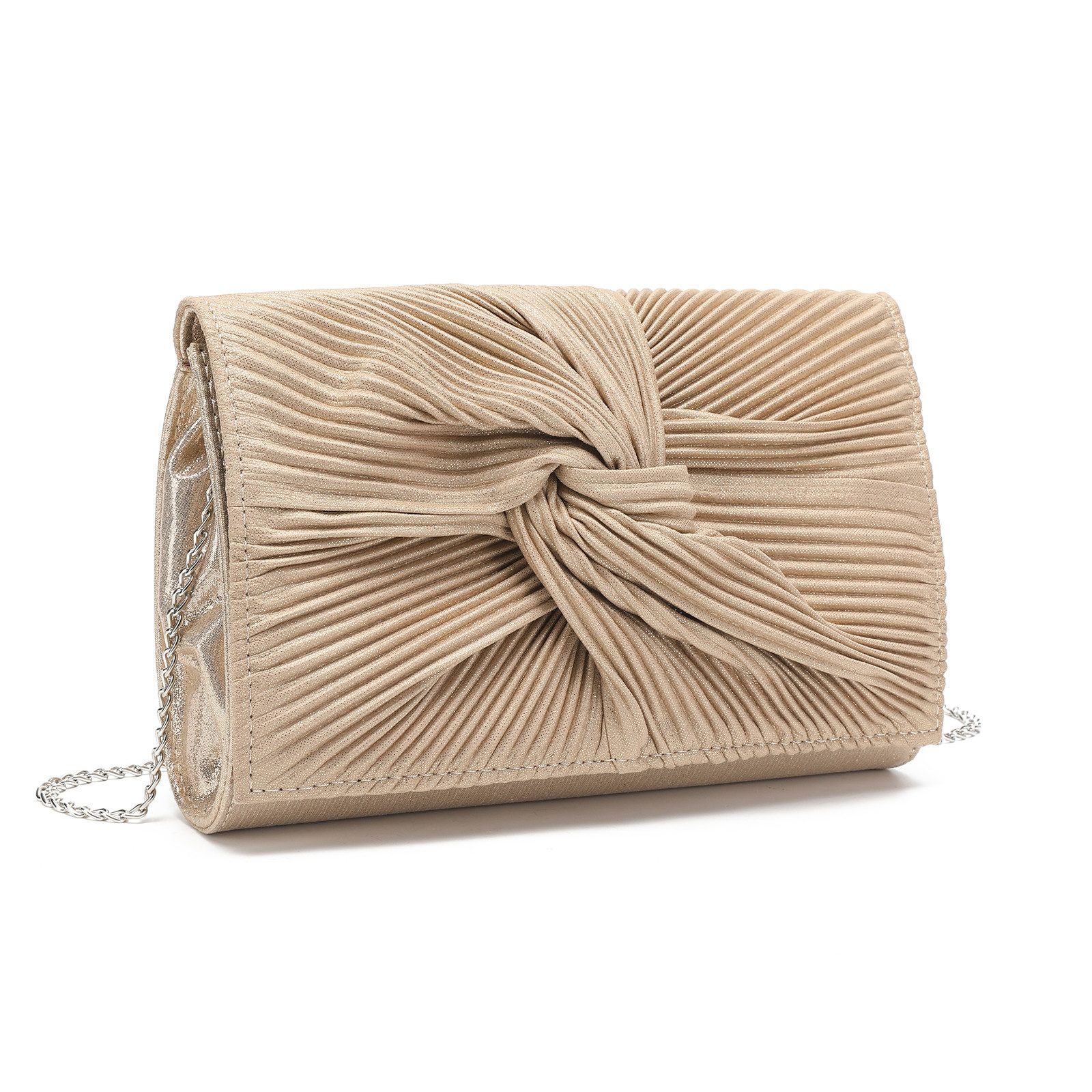 Abendtasche Elegante Damen Clutch Abendtasche mit Kette für Hochzeit & Party