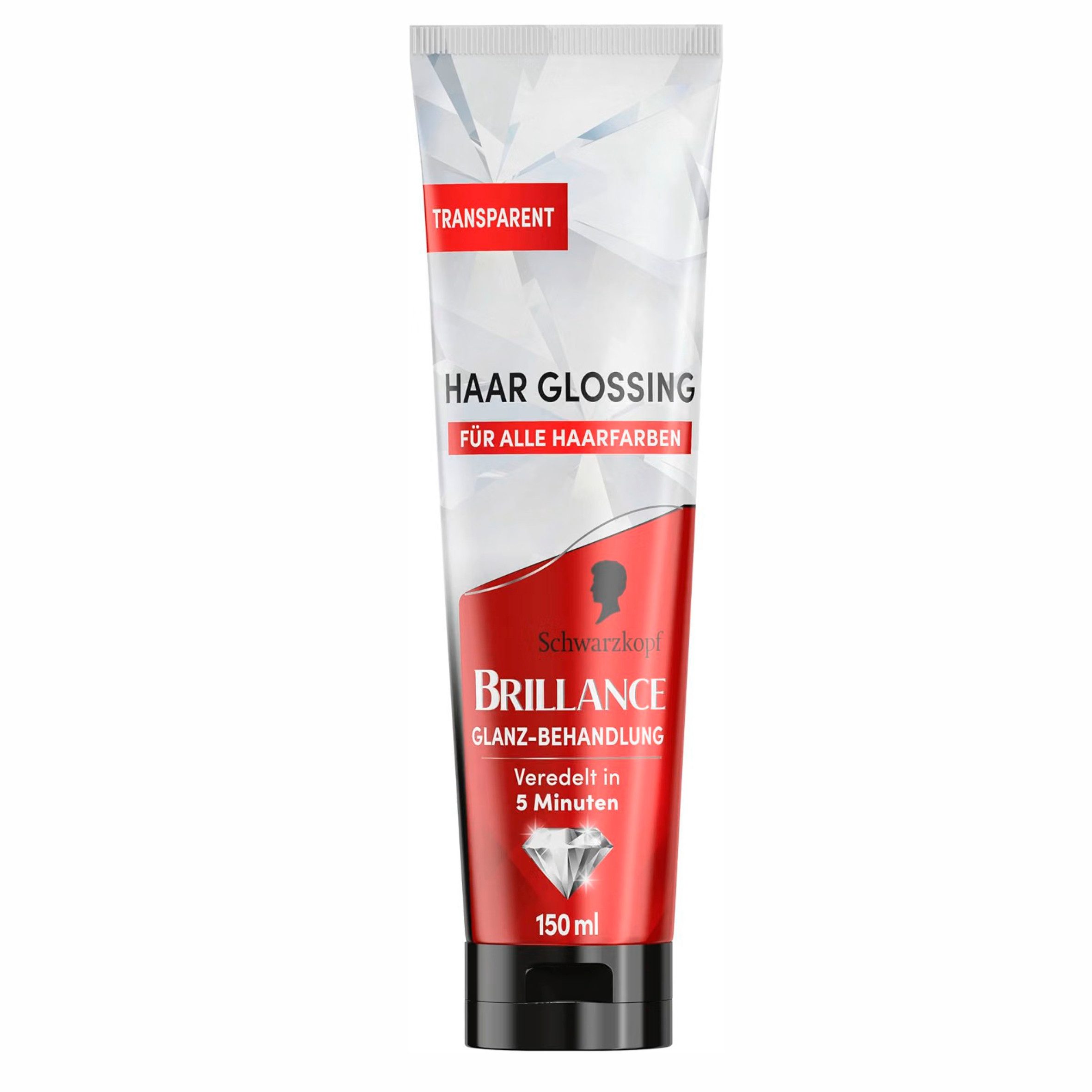 Brillance Haarfarbe 1x Brillance Haar Glossing Neutral - für alle Haarfarben (150 ml), 1-tlg., pflegt und intensiviert die Haarfarbe