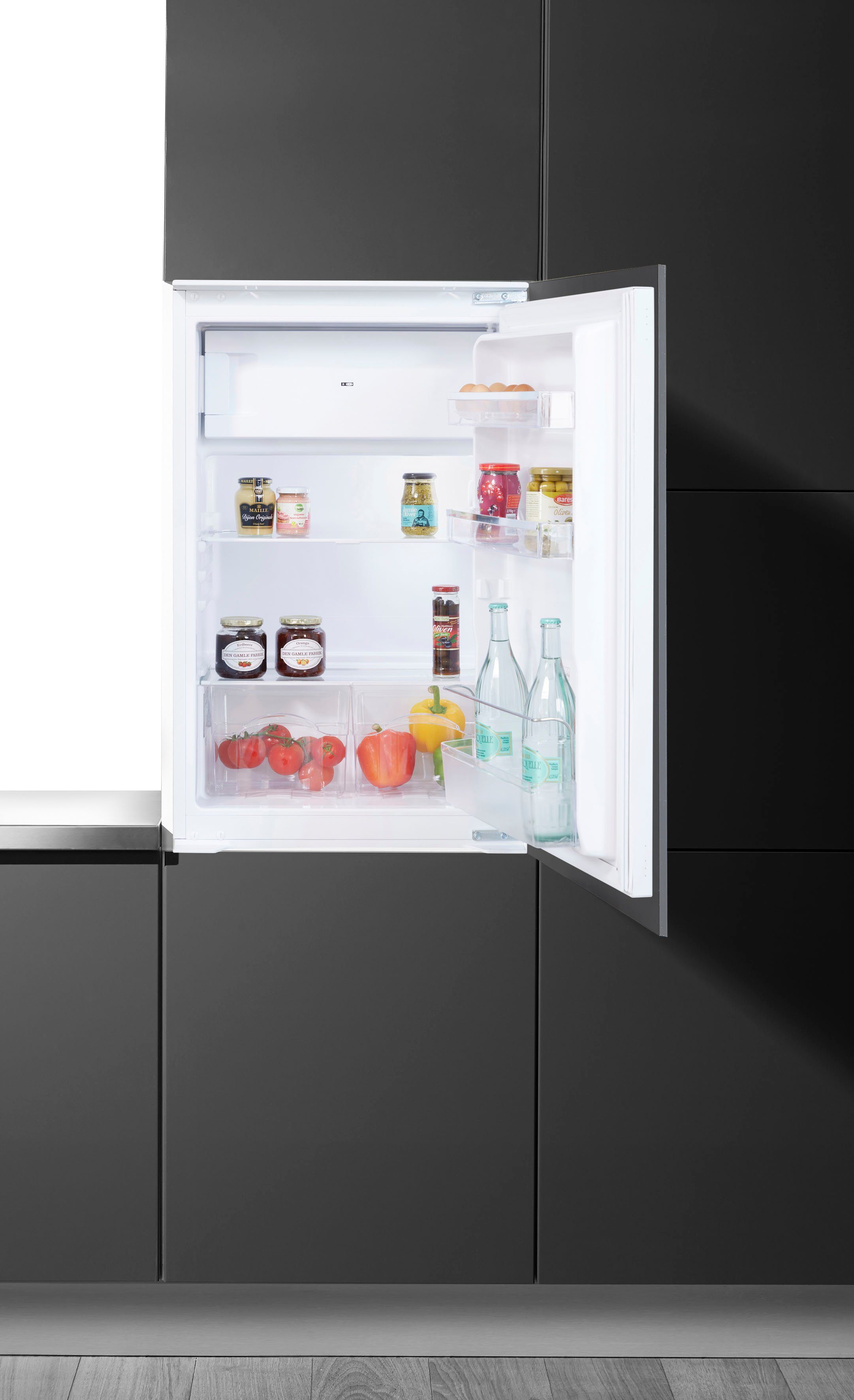 Hanseatic Einbaukühlschrank HEKS8854GD, 87,5 cm hoch, 54 cm breit