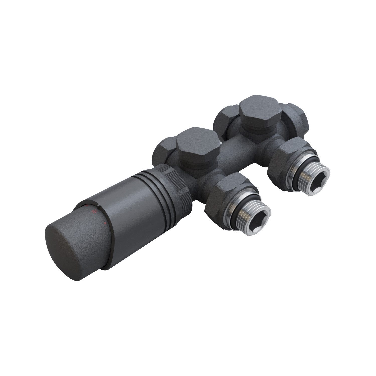 ELEGANT Designheizkörper Heizkörperthermostat Multiblock set Heizkörper Wei günstig online kaufen