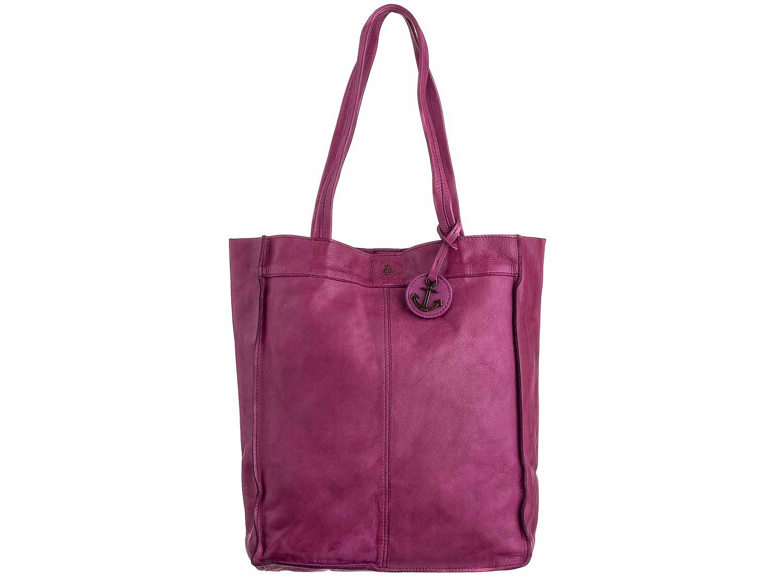 HARBOUR 2nd Umhängetasche Harbour 2nd Elbe Shopper, ca. 14 Liter fuchsia