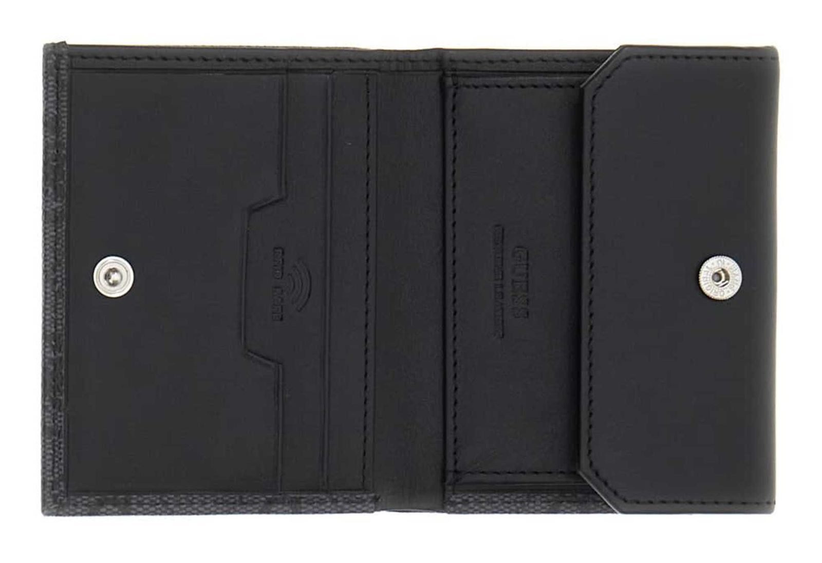 Guess Geldbörse Bifold Wallet, aus echtem Rindsleder mit RFID-Blocker Schutz