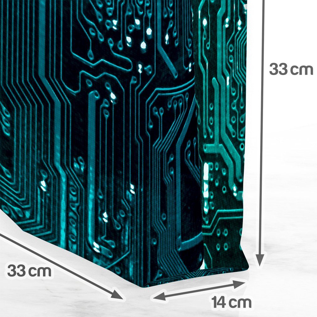 Mikrochip Chip Chip (1-tlg), Robot Prozessor Computer Henkeltasche Computer Handy Mainboard VOID