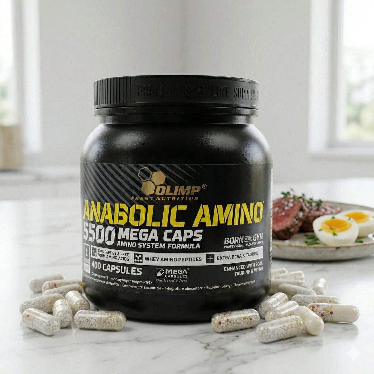 Olimp Olimp Amino 5500 Mega Caps Kapsel, 400 er