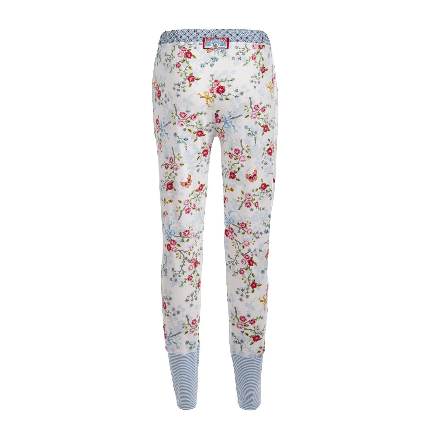 PiP Studio Pyjamahose Bobien Chinese Blossom Stretch