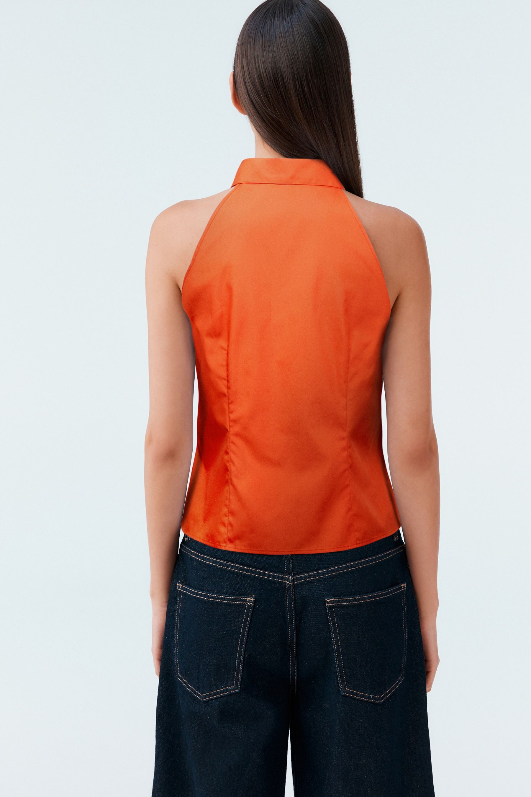 Next Blusentop Ärmellose, körpernahe Bluse (1-tlg) günstig online kaufen