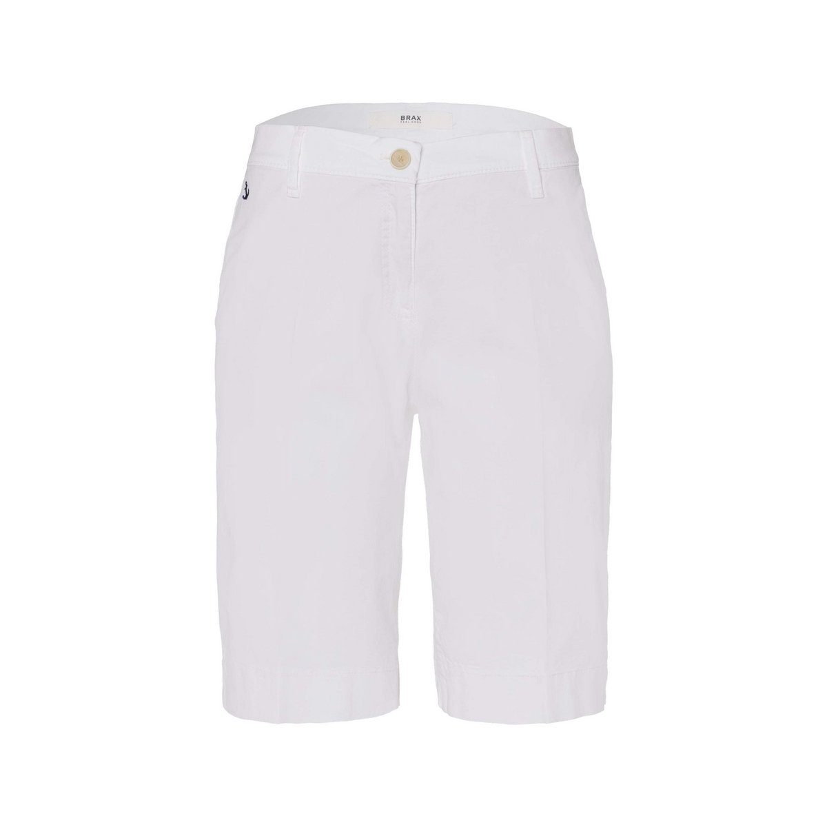 Brax (1-tlg) weiß regular Shorts